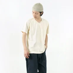 GOOD ON / Short sleeve V-neck T-shirt