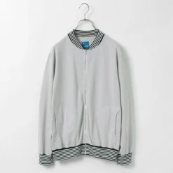 GOOD ON / Striped Rib Tee Track Jacket