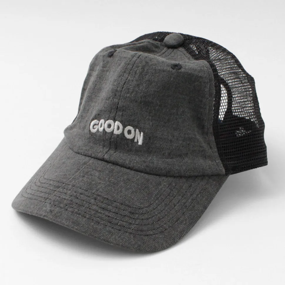 GOOD ON / TEE mesh cap GOOD ON embroidery