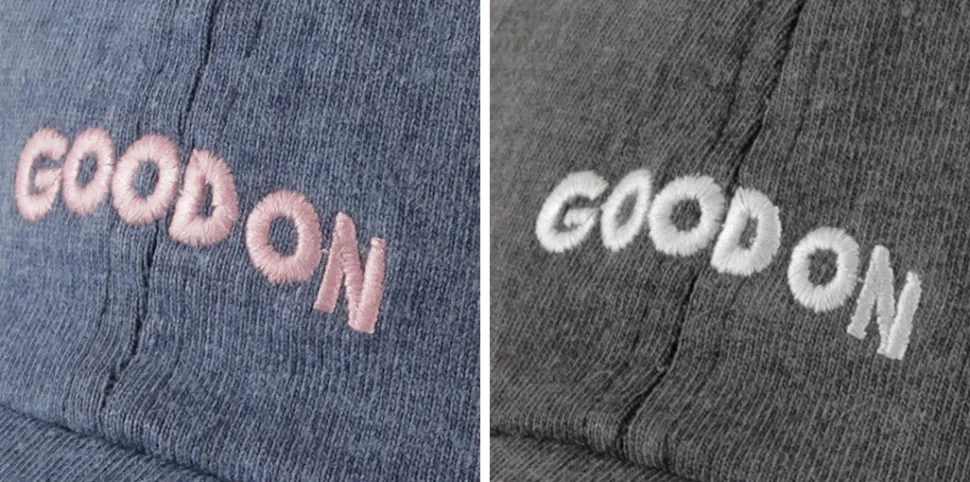 GOOD ON / TEE mesh cap GOOD ON embroidery