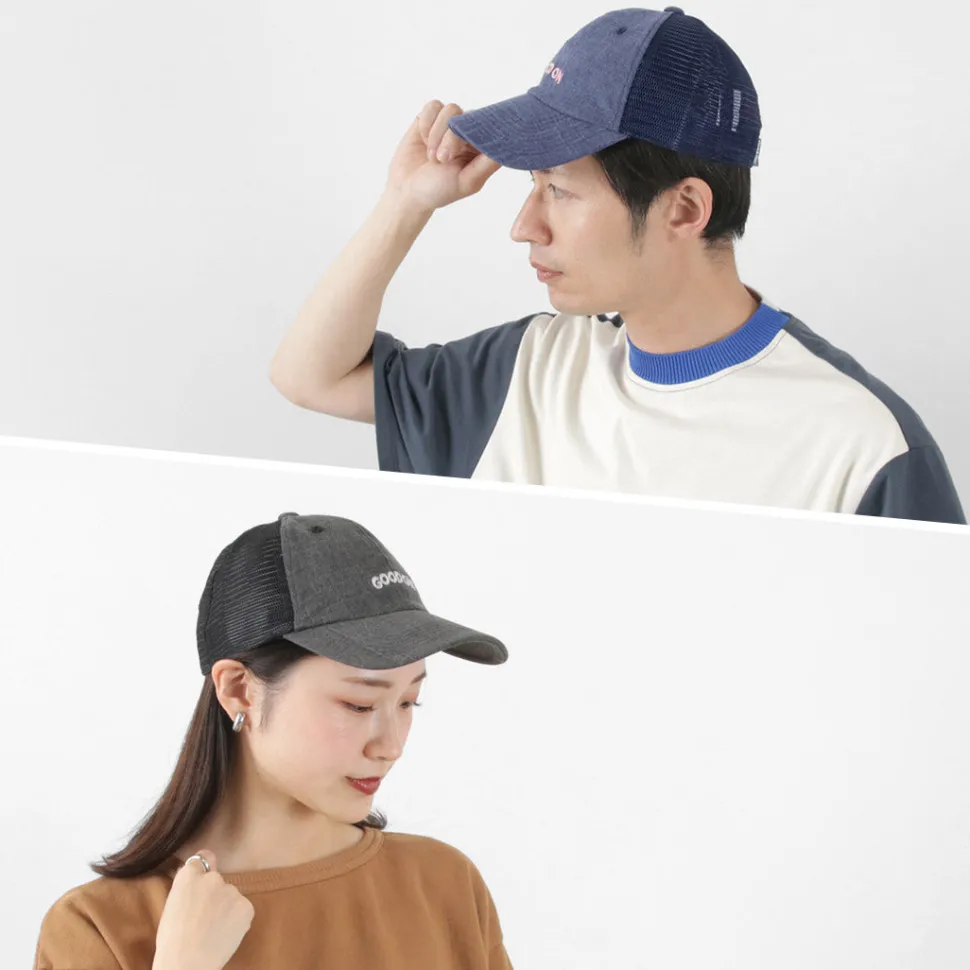GOOD ON / TEE mesh cap GOOD ON embroidery