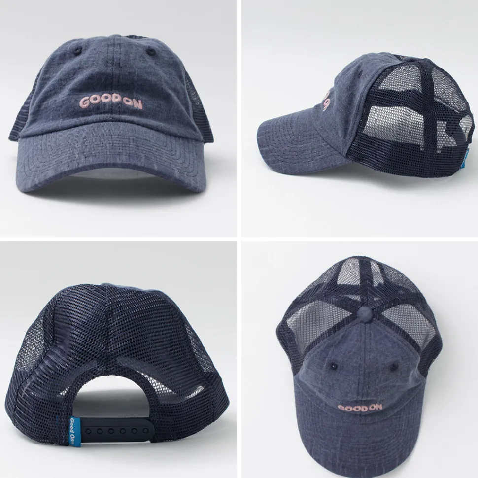 GOOD ON / TEE mesh cap GOOD ON embroidery