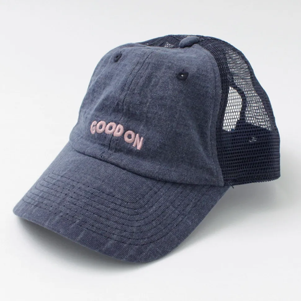 GOOD ON / TEE mesh cap GOOD ON embroidery