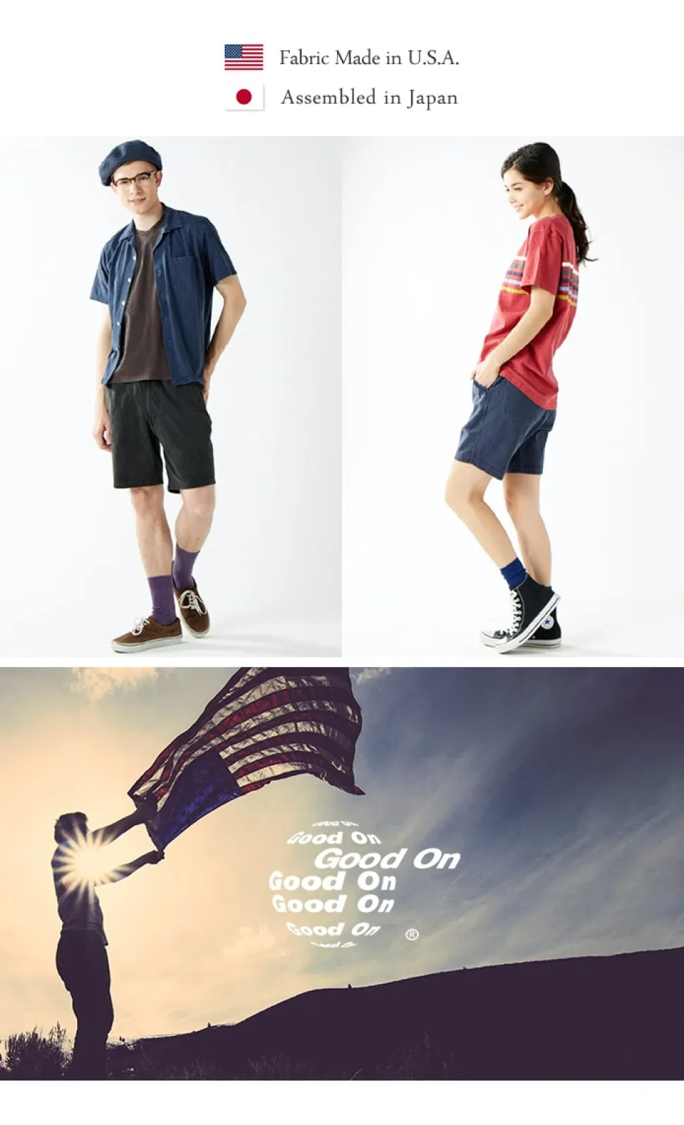 GOOD ON / Travel shorts