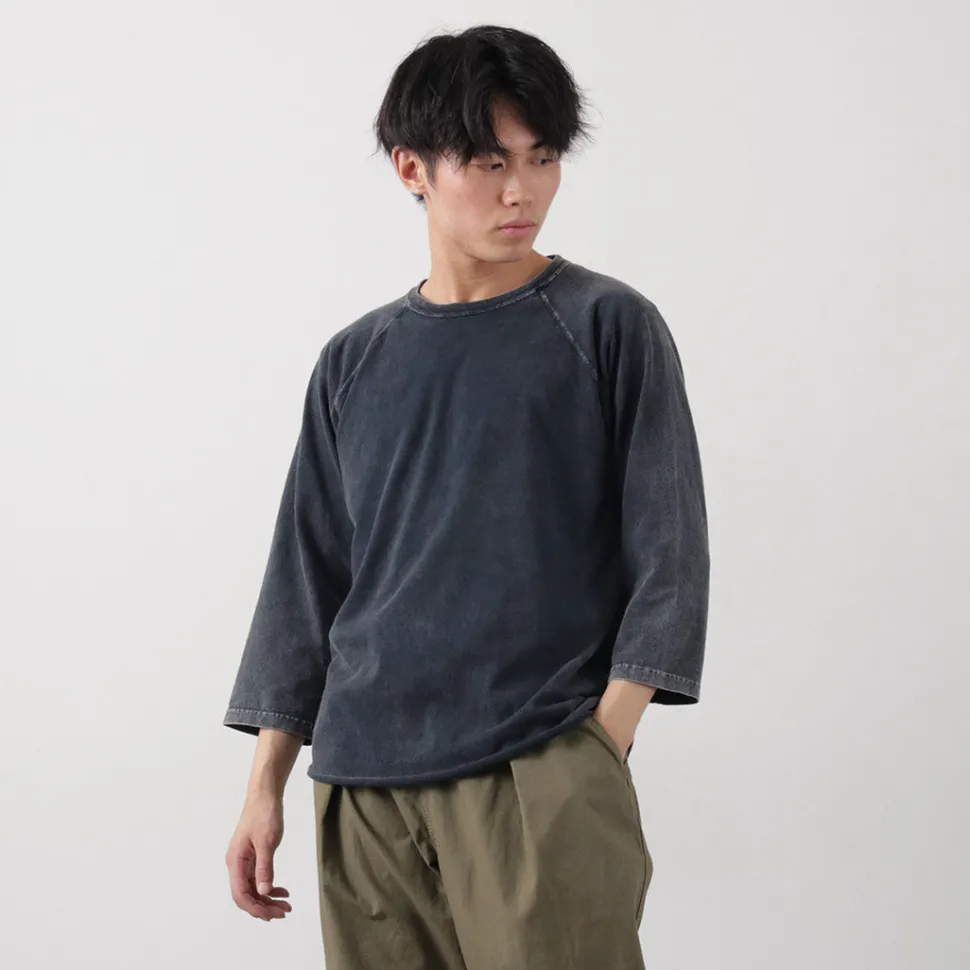 GOOD ON / Vintage Dye Baseball T-shirt