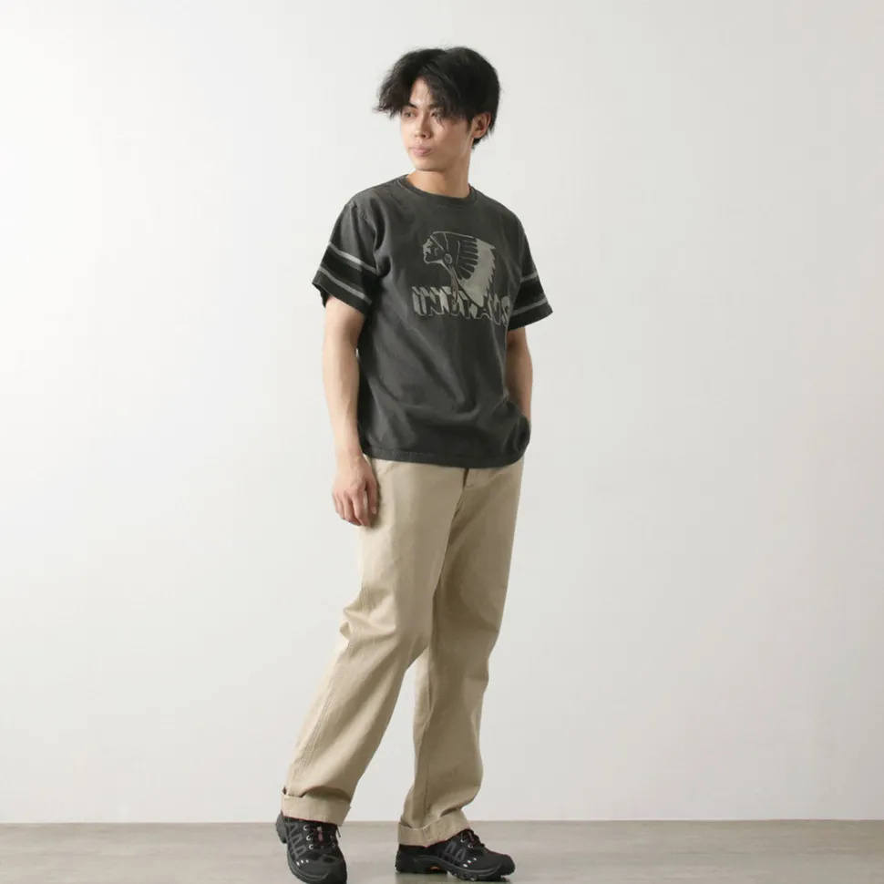 GOOD ON / Vintage Sleeve Indian S/S T-Shirt