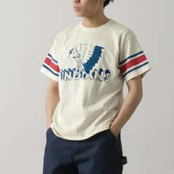 GOOD ON / Vintage Sleeve Indian S/S T-Shirt