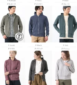 GOOD ON / Zip Tee Parka Pigment Dye