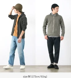 GOOD ON / Zip Tee Parka Pigment Dye