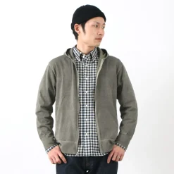 GOOD ON / Zip Tee Parka Pigment Dye