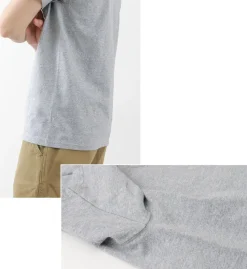 GOODWEAR / Coded short sleeve V-neck pocket T-shirt