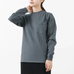 GOODWEAR / Crew Neck Pocket T-Shirt Long Sleeve