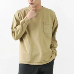 GOODWEAR / Crew Neck Pocket T-Shirt Long Sleeve