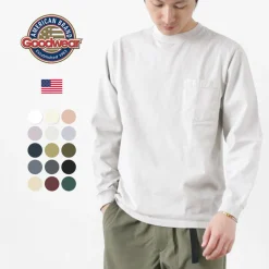 GOODWEAR / Crew Neck Pocket T-Shirt Long Sleeve