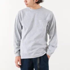 GOODWEAR / Crew Neck Pocket T-Shirt Long Sleeve