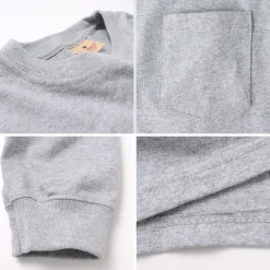 GOODWEAR / Crew Neck Pocket T-Shirt Long Sleeve