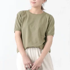 GOODWEAR / Crew Neck Short Sleeve T-Shirt Cuff and Hem Rib