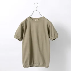 GOODWEAR / Crew Neck Short Sleeve T-Shirt Cuff and Hem Rib