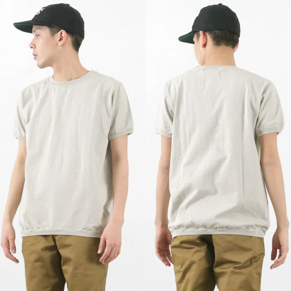 GOODWEAR / Crew Neck Short Sleeve T-Shirt Cuff and Hem Rib