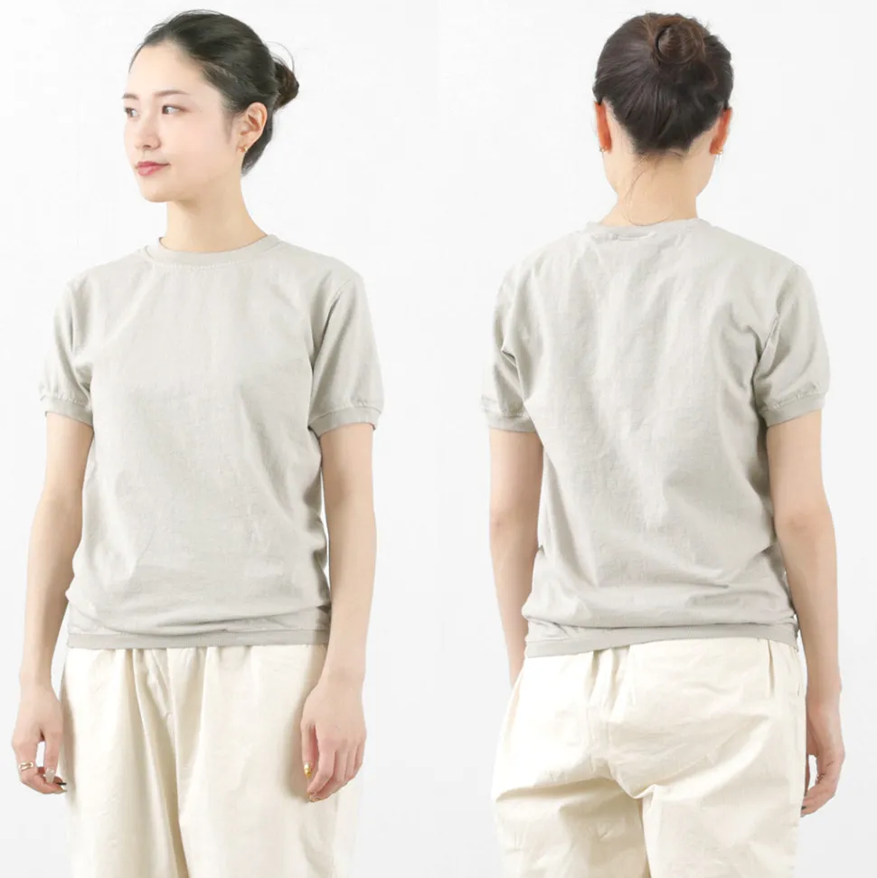 GOODWEAR / Crew Neck Short Sleeve T-Shirt Cuff and Hem Rib