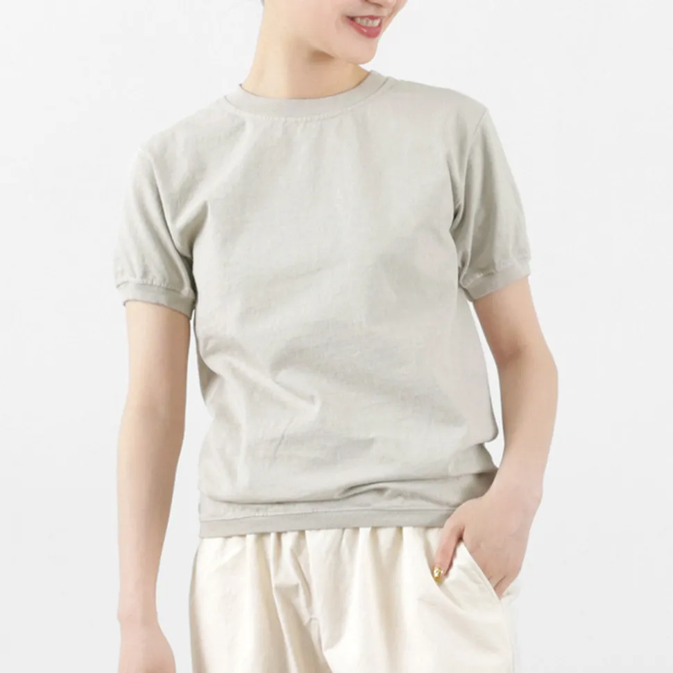 GOODWEAR / Crew Neck Short Sleeve T-Shirt Cuff and Hem Rib