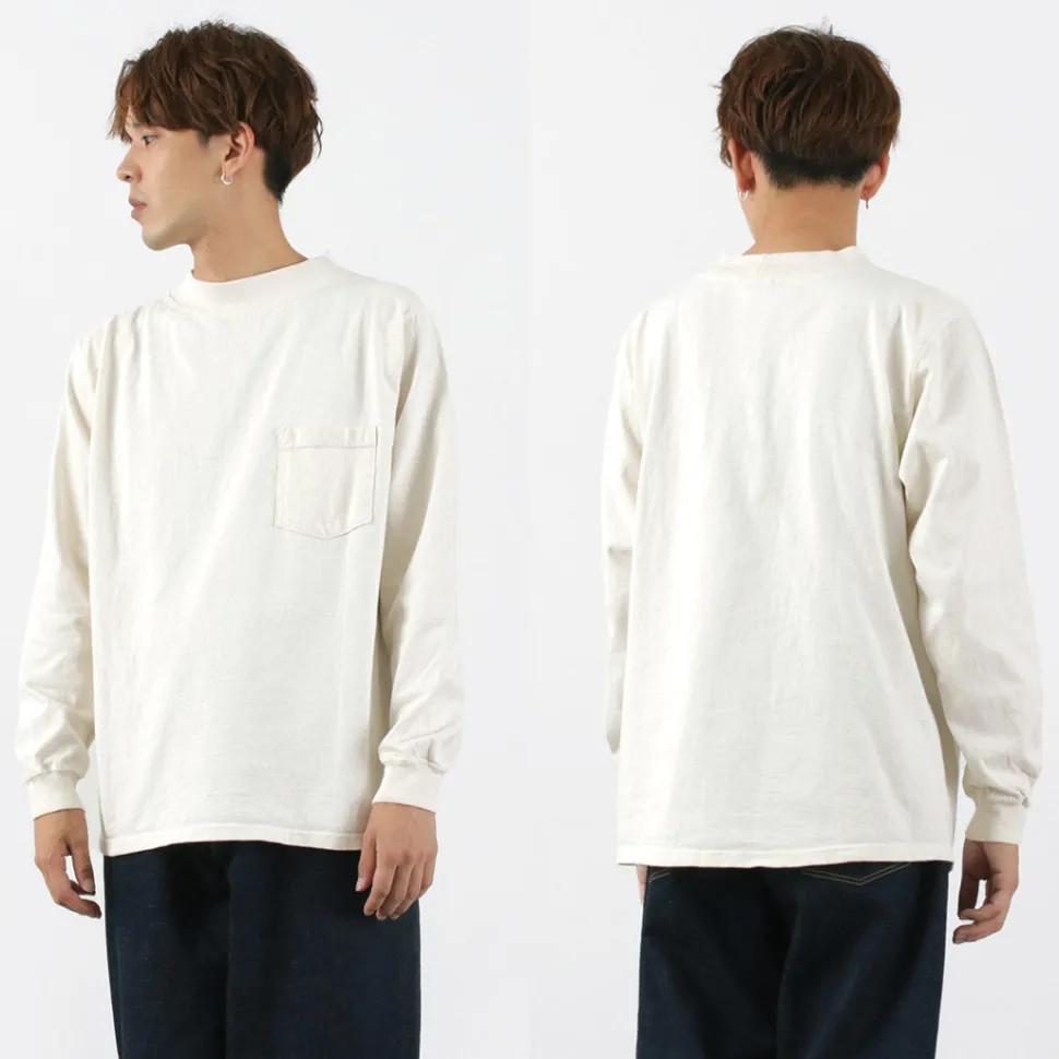 GOODWEAR / Long Sleeve Mock Neck Pocket T-Shirt
