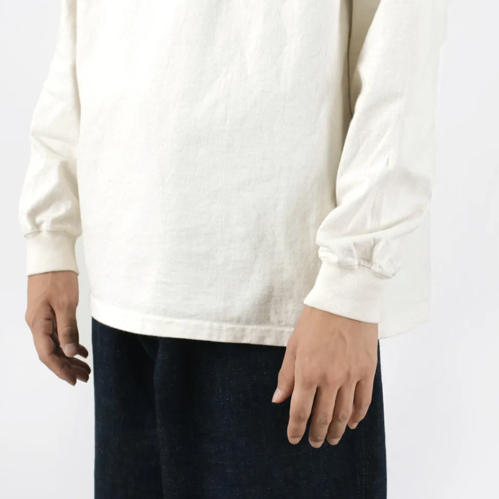 GOODWEAR / Long Sleeve Mock Neck Pocket T-Shirt