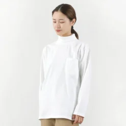 GOODWEAR / Long Sleeve Turtle Neck Pocket Tee