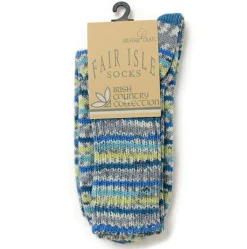 GRANGE CRAFT / Fair Isle Wool Socks