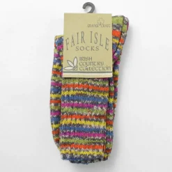 GRANGE CRAFT / Fair Isle Wool Socks