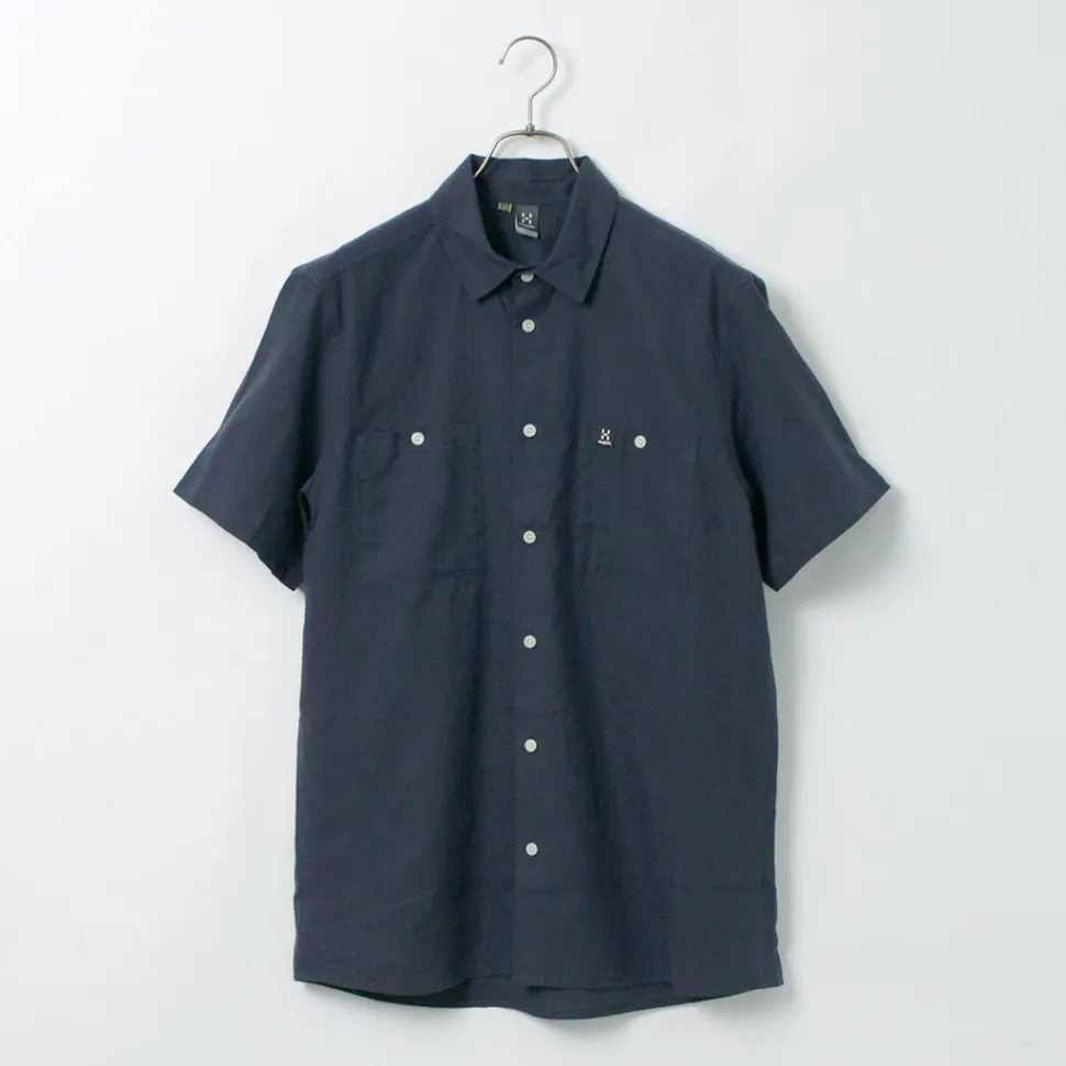 HAGLOFS / Curious Hemp Short Sleeve Shirt