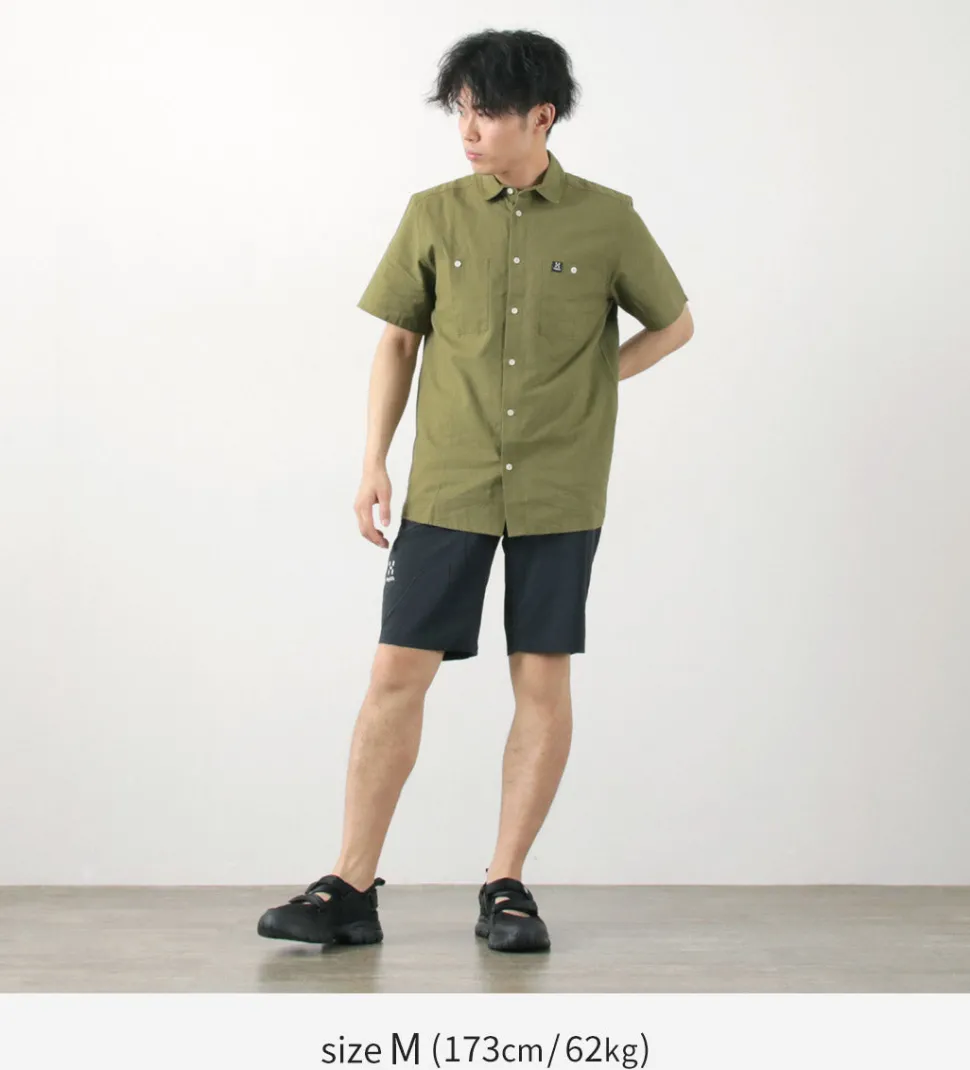 HAGLOFS / Curious Hemp Short Sleeve Shirt