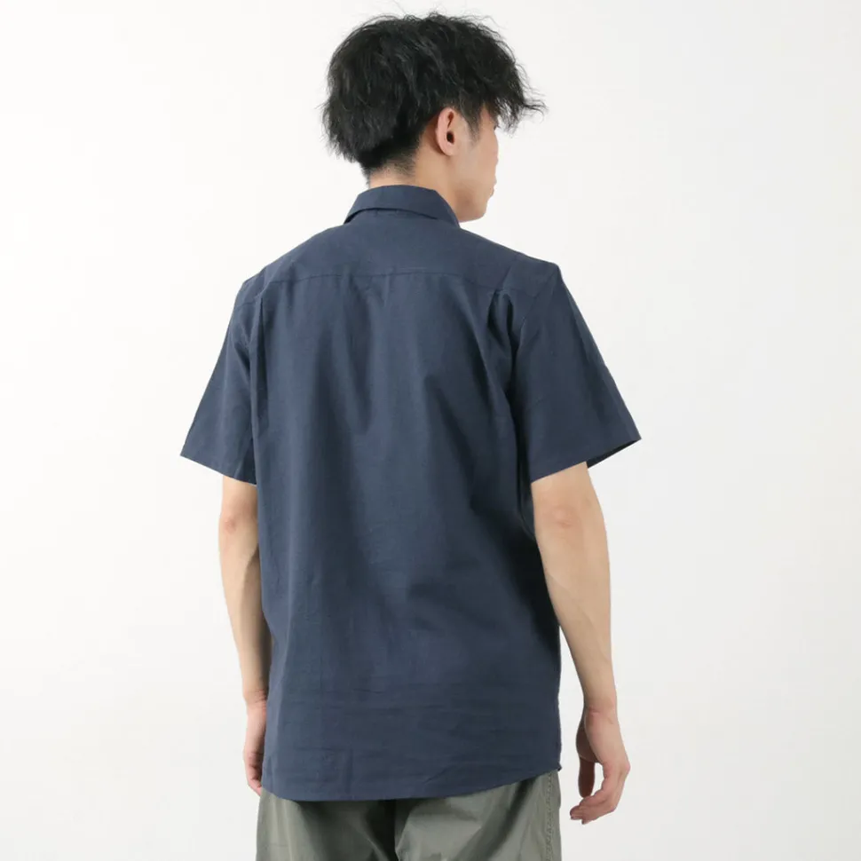 HAGLOFS / Curious Hemp Short Sleeve Shirt