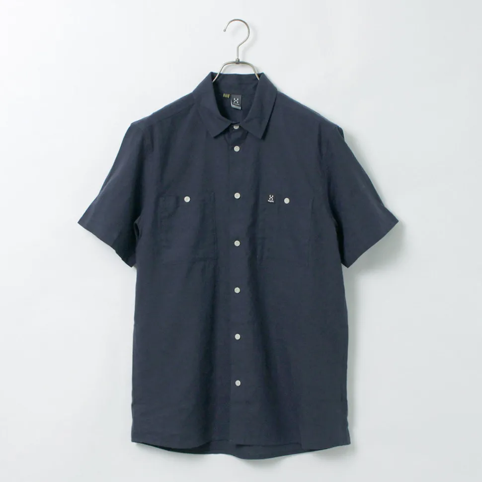 HAGLOFS / Curious Hemp Short Sleeve Shirt