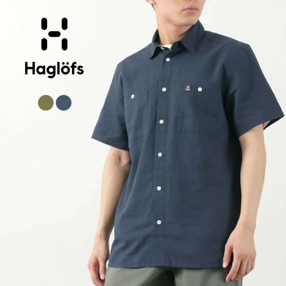 HAGLOFS / Curious Hemp Short Sleeve Shirt