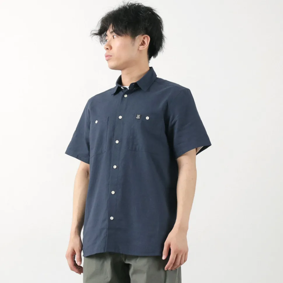 HAGLOFS / Curious Hemp Short Sleeve Shirt