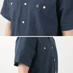 HAGLOFS / Curious Hemp Short Sleeve Shirt