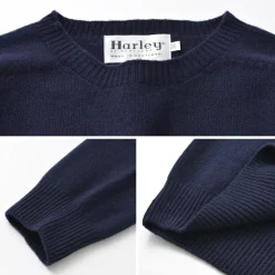 HARLEY OF SCOTLAND / Crew Neck Knit
