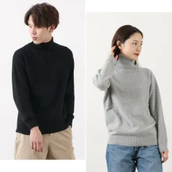 HARLEY OF SCOTLAND / Turtleneck Knit