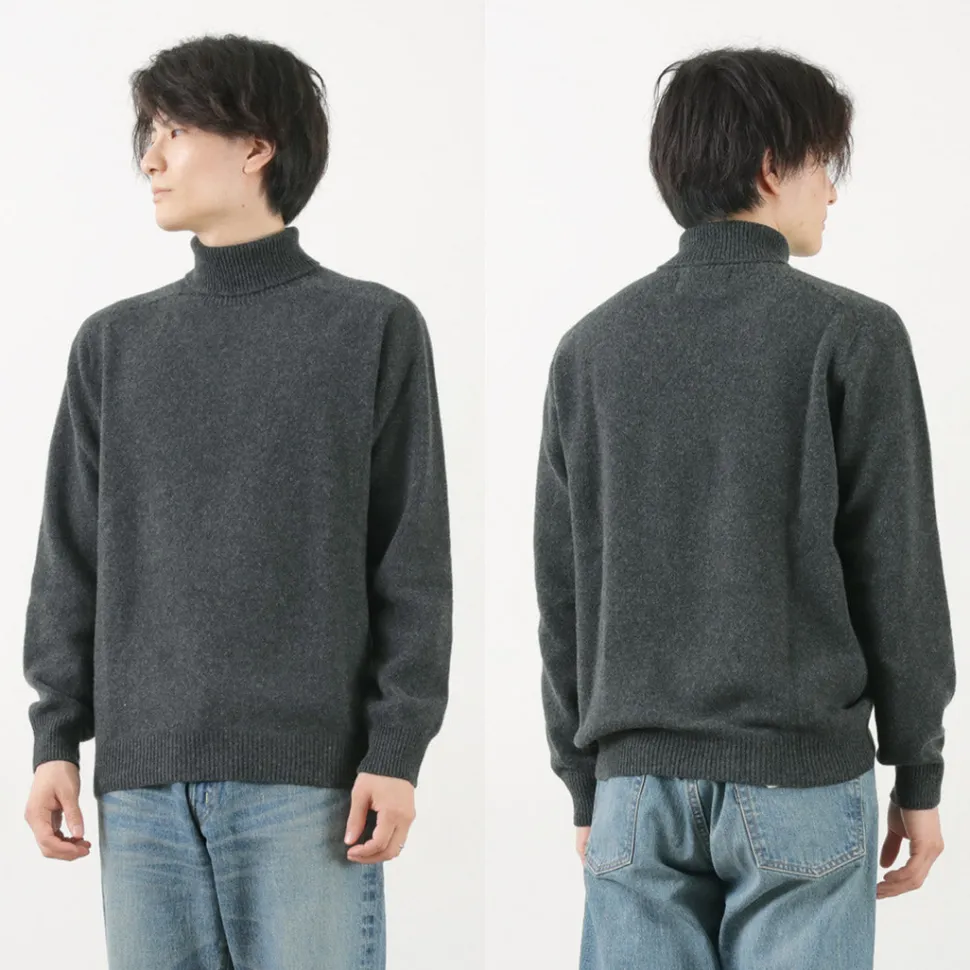 HARLEY OF SCOTLAND / Turtleneck Knit