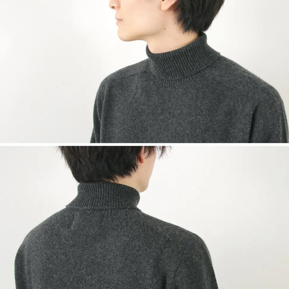 HARLEY OF SCOTLAND / Turtleneck Knit