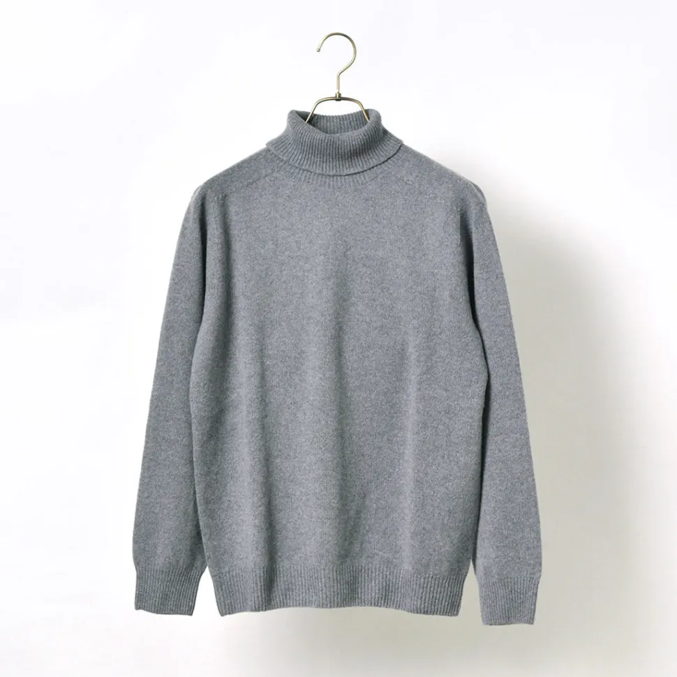 HARLEY OF SCOTLAND / Turtleneck Knit