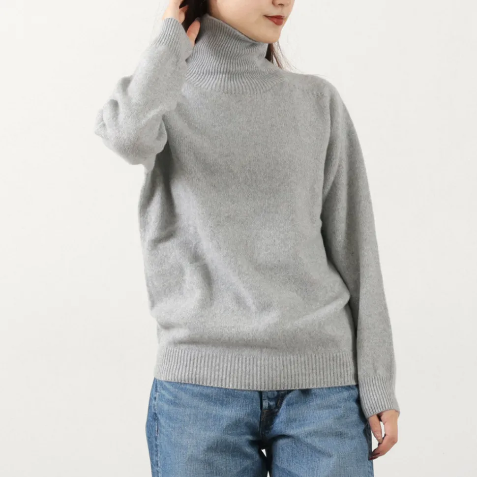 HARLEY OF SCOTLAND / Turtleneck Knit