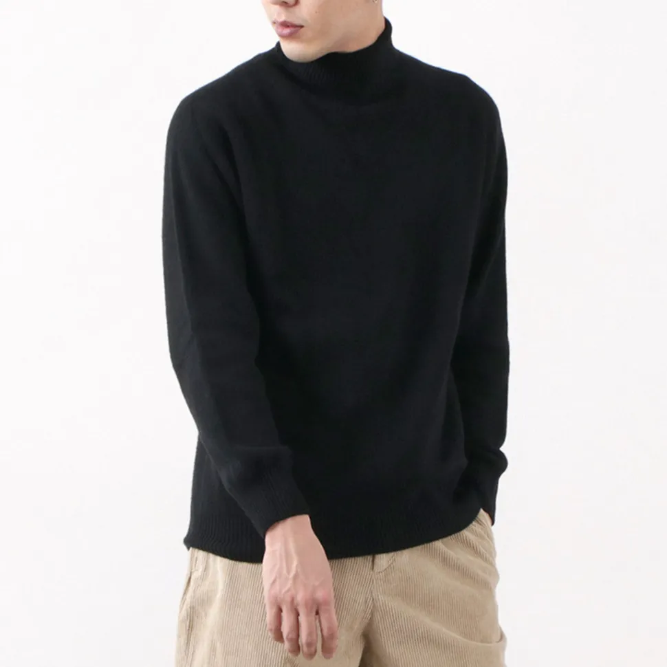 HARLEY OF SCOTLAND / Turtleneck Knit