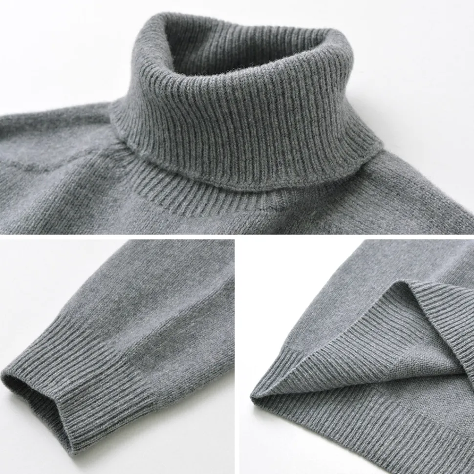 HARLEY OF SCOTLAND / Turtleneck Knit