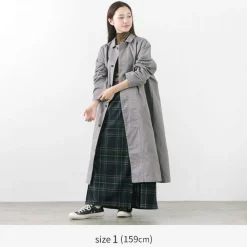 HARVESTY / Chino Cloth Overcoat