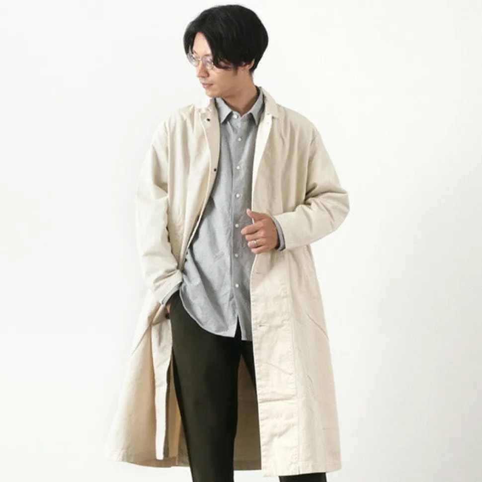 HARVESTY / Chino Cloth Overcoat