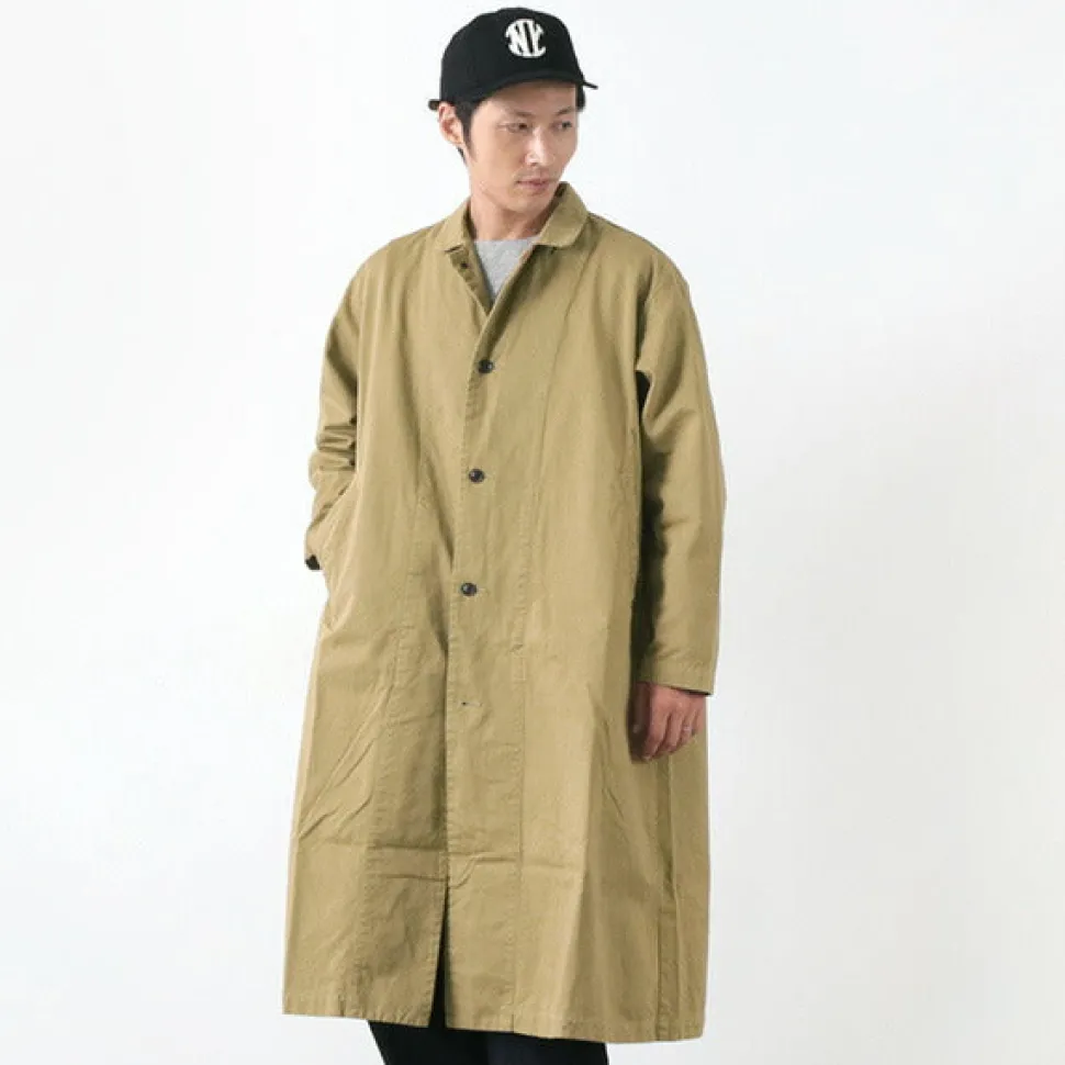 HARVESTY / Chino Cloth Overcoat