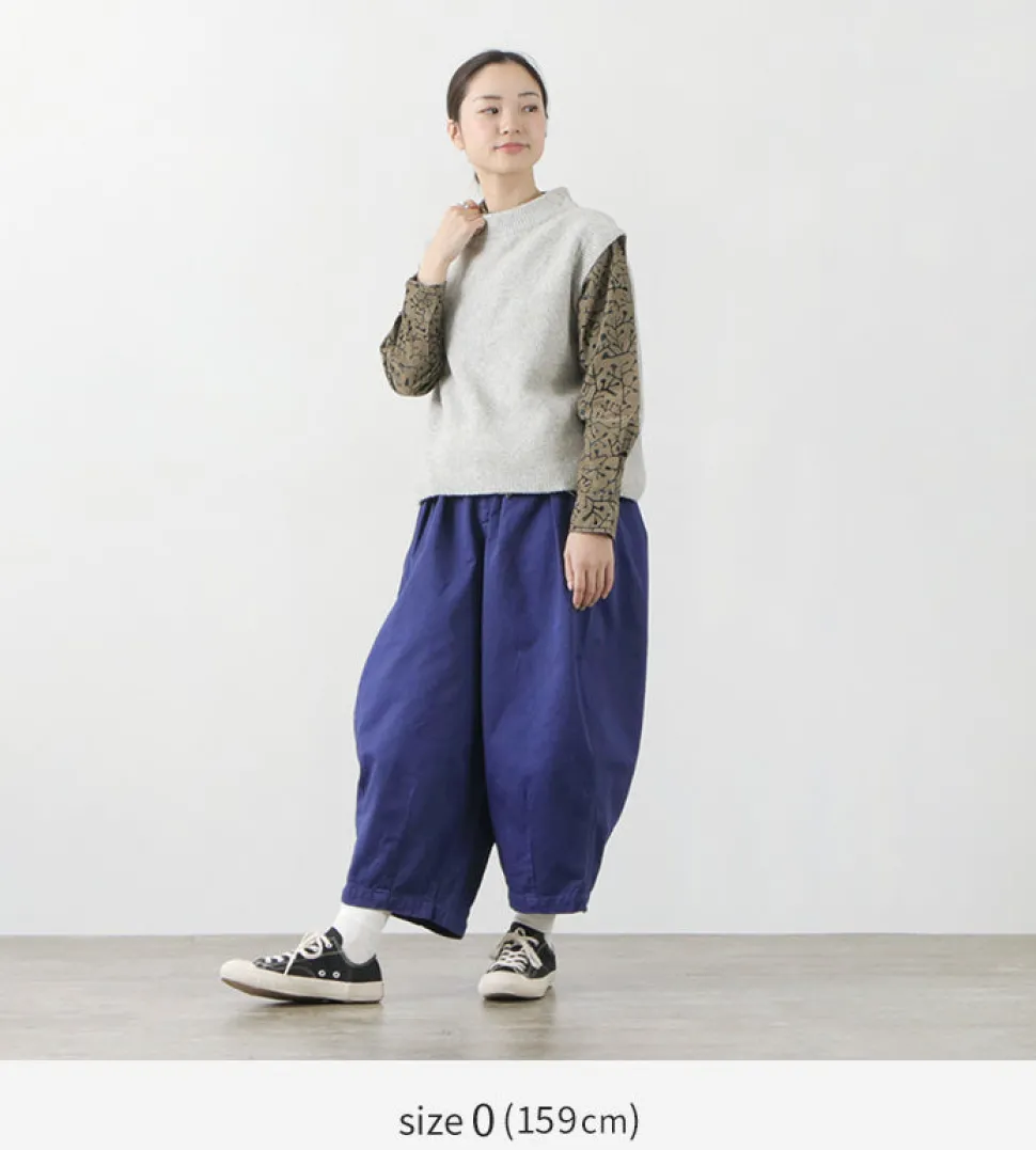 HARVESTY / Cotton Chino Circus Pants
