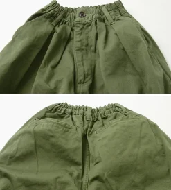 HARVESTY / Cotton Chino Circus Pants